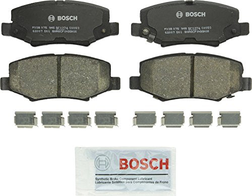 BOSCH BC1274 QuietCast Premium Ceramic Disc Brake Pad Set - Rear