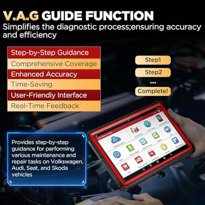 Launch X431 PRO3S+ V5.0,2026 Upgrade All-in-One Bidirectional Scan Tool,HD Trucks Scan,Topology Map,ECU Code,55+ Service,Full System,CANFD&DOIP,DBSCar VII VCI 2-Year Update