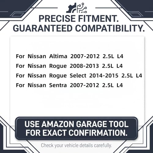Engine Valve Cover Gasket Set Fits for Nissan Altima 2007-2012,Rogue 2008-2013,Rogue Select 2014-2015,Sentra 2007-2012,2.5L L4,VS50777R