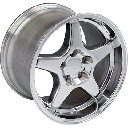 Tires OE Wheels LLC CV01-17095-5475-56P Polished Wheel Painted (17 x 9.5 inches /5 x 120 mm, 56 mm Offset