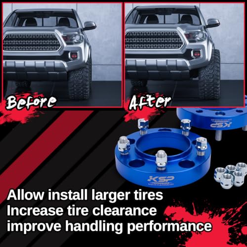 KSP 1.25inch 5X150 Hubcentric Wheel spacers for 2007-2021Tundra