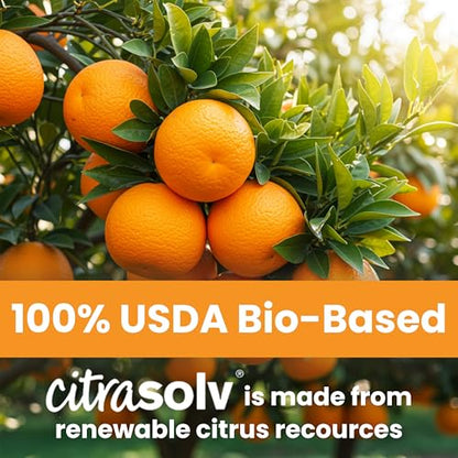Citra Solv Concentrated Cleaner & Degreaser - Valencia Orange 32 Fl Oz, Effective, Versatile Cleaning Solution, Natural Ingredients, Biodegradable - size: 32 Fl Oz
