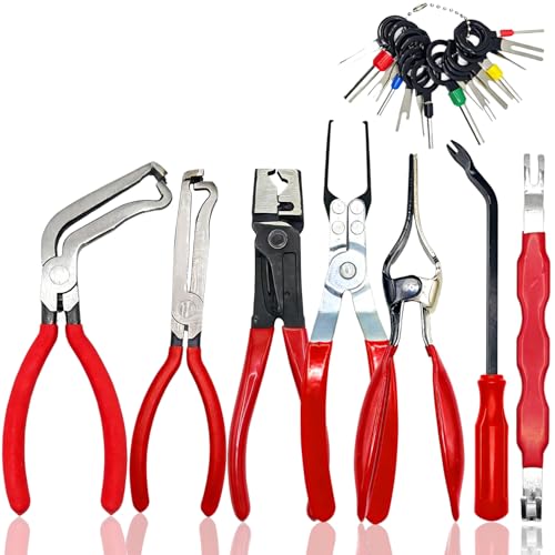 7 Pcs Auto Electrical Disconnect Pliers Set Automotive Repair Tool Kit