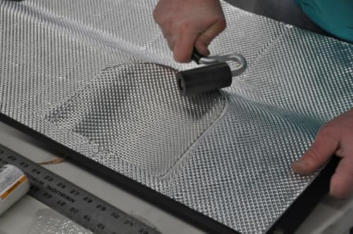 Design Engineering Floor & Tunnel Shield II Heat Barrier 21" x 48" - size: 21" x 48" (7 sq ft), style: Adhesive