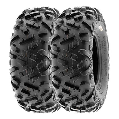 SunF 21x7-10 Tubeless 6 Ply - A051 POWER II [Set of 2] - size: 21x7-10