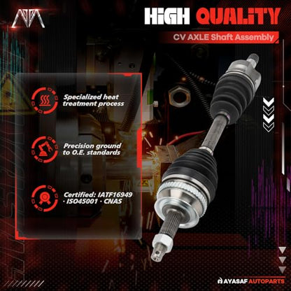 66-3109 Front CV Axle Shaft Assembly for Dodge Grand Caravan 96-07 - size: 60-3109