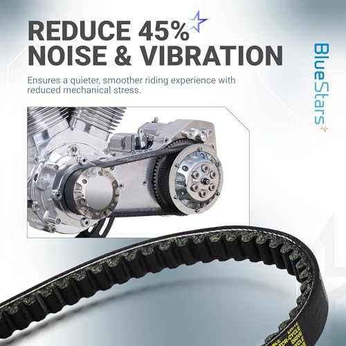 BlueStars 669-18-30 Racing CVT Drive Belt - Fits 49cc 50cc GY6 139QMB - size: 669-18-30