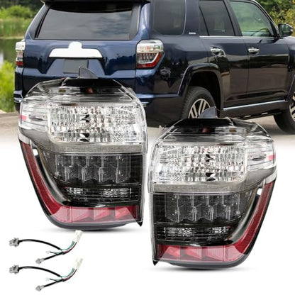 Pair Taillights Assembly Set For 2014-2024 Toyota 4Runner LED Brake Lamp - color: Taillights