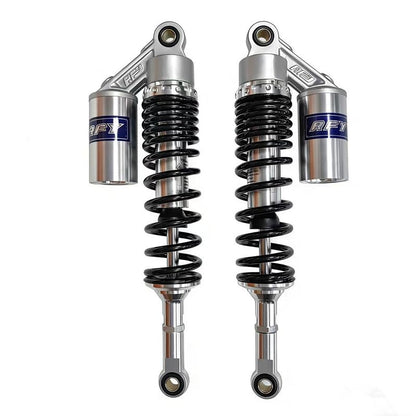 14.17 inch Motorcycle Air Shock Absorber Suspension ATV Quad 2pcs - color: Silver