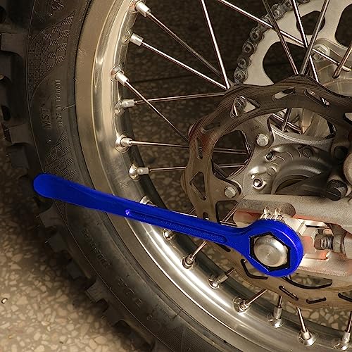 10MM/0.39'' 12MM/0.47'' 22MM/0.87'' 27MM/1.06'' 32MM/1.26'' Universal Motorcycle Tire Iron Set Changing Tool Kit Combo Levers Set Tire Repair Tool for Hex Wrench Spanner Head - color: 12mm--blue