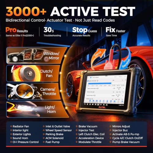 Autel MaxiCheck MX900 Scanner, 3000+ Active Test, 40+ Service, DoIP&CAN FD