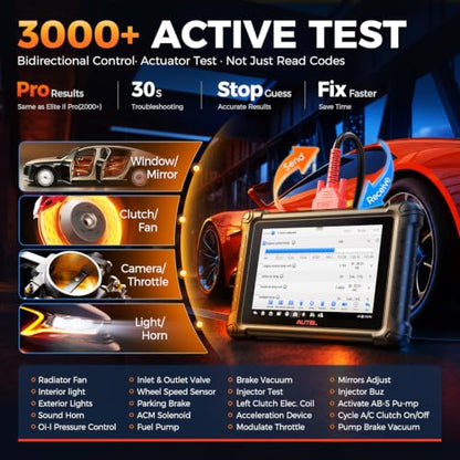 Autel MaxiCheck MX900 Scanner, 3000+ Active Test, 40+ Service, DoIP&CAN FD