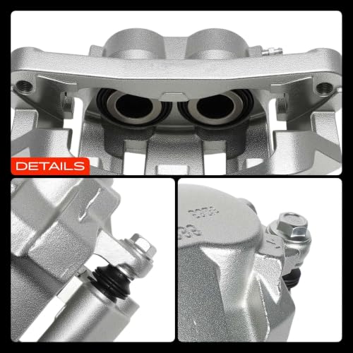 A-Premium Front Left and Right Side Disc Brake Caliper with Bracket - style: Front Driver and Passenger