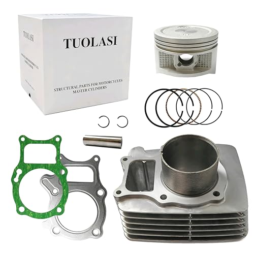 TUOLASI 74mm-TRX250 Cylinder Kit For Honda Recon250 TRX250 Sportrax250