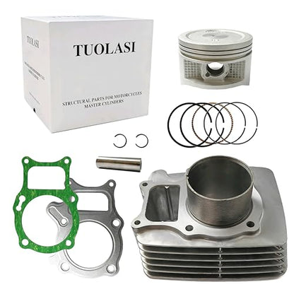 TUOLASI 74mm-TRX250 Cylinder Kit For Honda Recon250 TRX250 Sportrax250