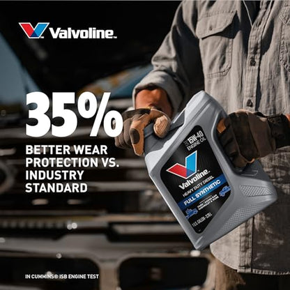 Valvoline Heavy Duty Full Synthetic 15W-40 Diesel Engine Oil 1 Gallon - size: 1 Gallon, style: Full Synthetic