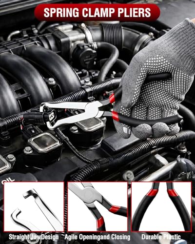 10-Piece Electrical Disconnect Pliers Kit for Cars - size: 10Pcs