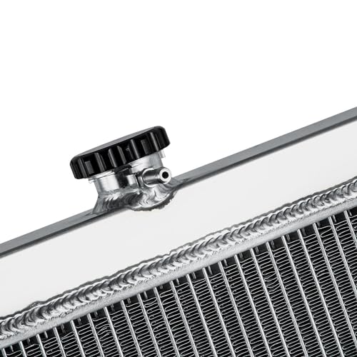 ALLOYWORKS Aluminum Radiator For 1996-2002 Toyota 4Runner 2.7L L4 3.4L V6 Engine Radiators, OEM CU1998, Q1998, RAD1998, 3 Row Core Racing Downflow Radiator with Transmission Oil Cooler