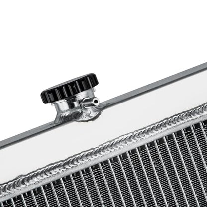 ALLOYWORKS Aluminum Radiator For 1996-2002 Toyota 4Runner 2.7L L4 3.4L V6 Engine Radiators, OEM CU1998, Q1998, RAD1998, 3 Row Core Racing Downflow Radiator with Transmission Oil Cooler