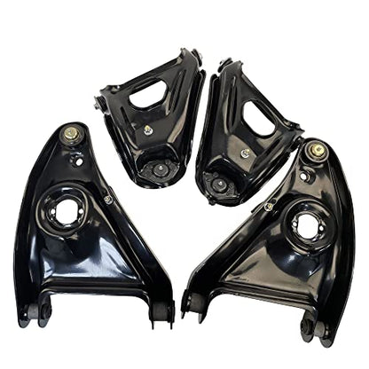 Suspension Kit Upper Lower Control Arms w/Ball Joints For Chevy Camaro Nova - size: 101-9390, 101-9592