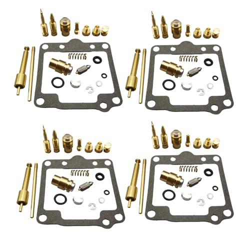 4 Set Carburetor Repair Kit Fit for Kawasaki KZ1100A 1981-1983 KZ1100 Carb Rebuild