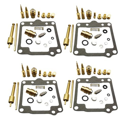 4 Set Carburetor Repair Kit Fit for Kawasaki KZ1100A 1981-1983 KZ1100 Carb Rebuild