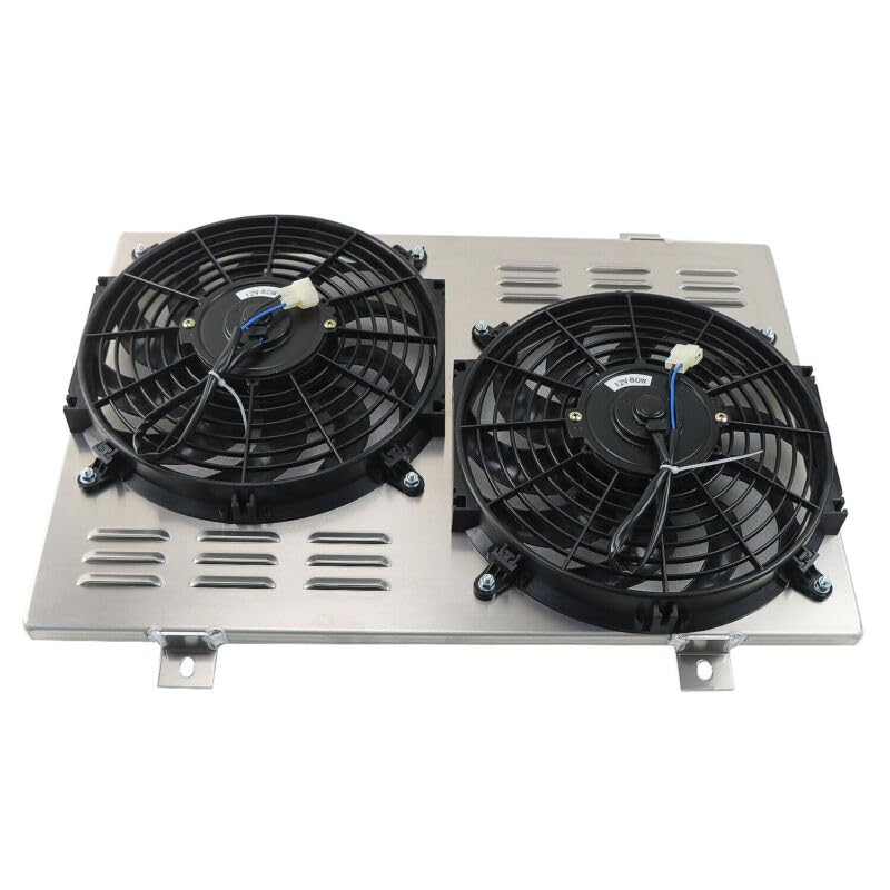 Aluminum Radiator Shroud Fan For Ford Mustang Lx/Gt 1979-1993 - size: Shroud Fan