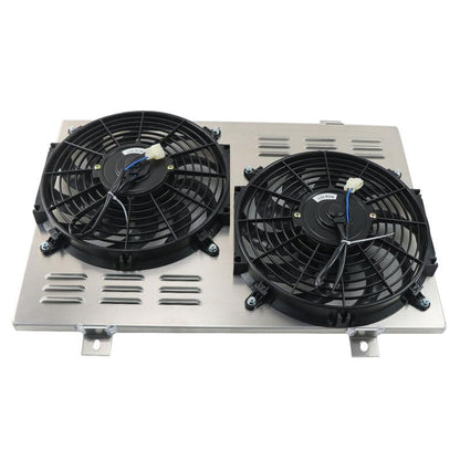 Aluminum Radiator Shroud Fan For Ford Mustang Lx/Gt 1979-1993 - size: Shroud Fan