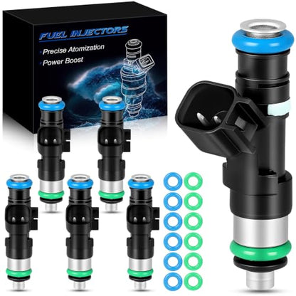 3.6L V6 Fuel Injectors 0280158154 Fits For:-GMC 2007 2008 Acadia - size: 0280158154(6)