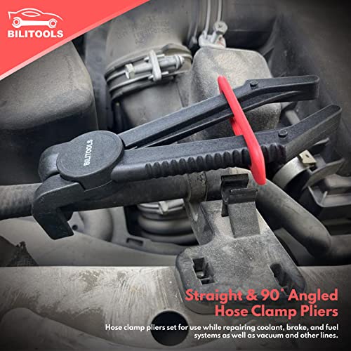 BILITOOLS 3pcs 90° Hose Pinch Off Pliers Set, Clamp Tool for Lines - size: 3-Piece, style: 90 Angled