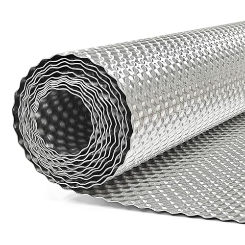Exhaust Heat Shield, Aluminum, Automotive, 12" x 24" 3-Pack - size: 12" x 24" 3-Pack