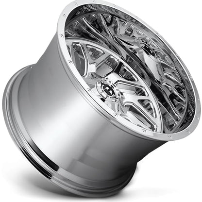 Fuel D609 Triton 22x12 5x5.5"/5x150-43mm Chrome Wheel Rim 22" Inch D60922207047