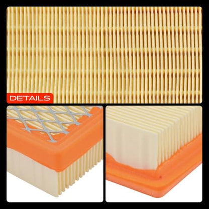 A-Premium 2-PC Engine Air Filter Compatible with Nissan & Infinit Models