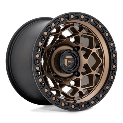 Fuel UTV D785 15X10 4X137 BRZ M-BLK-RING 00MM - D7851500A655
