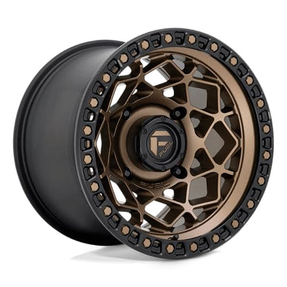 Fuel UTV D785 15X10 4X137 BRZ M-BLK-RING 00MM - D7851500A655