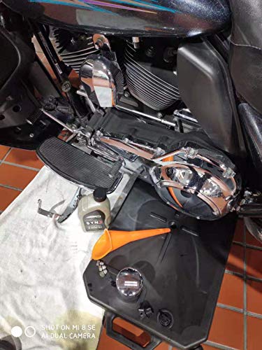 Universal Oil Drain Pan fit for Harley/Honda/Yamaha/Kawasaki/Car ATV - size: Fit for Motorcycles