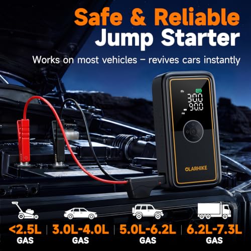 OlarHike 3000A Portable Heavy Duty Jump Starter with Air Compressor