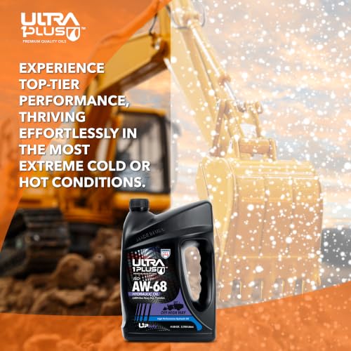 AW ISO 68 Hydraulic Oil 2 Gallons - size: 2 Gallon Pack