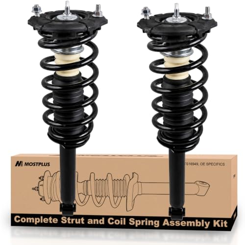 MOSTPLUS Rear Strut Shock Assemblies Compatible with 2000-2004 Infiniti I30 I35 2000-2003 Nissan Maxima (Set of 2) - size: Front Struts, style: 2000-2003 Maxima