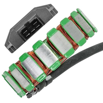 Caltric Stator and Regulator Rectifier Compatible with Yamaha R6 YZFR6 YZF-R6 1999 2000 2001 2002