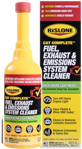 Rislone 4720 Cat Complete Fuel, Exhaust, Emissions System Cleaner, 1-Pack - style: 1-pack