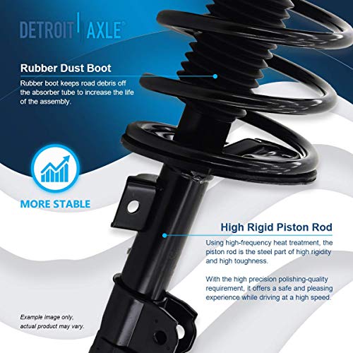 Detroit Axle - 2.5L Front End Suspension Kit for 2002-2006 Nissan Altima 2 - size: 4CQ2500758/Big Kit