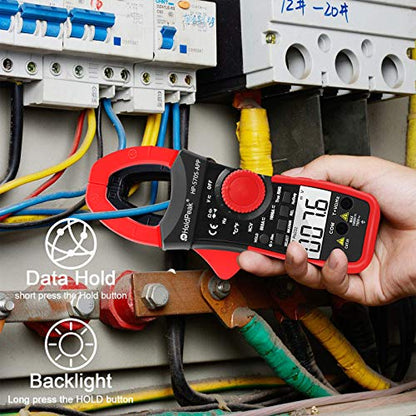 HOLDPEAK Digital Clamp Multimeter Connect with APP via Bluetooth HP-570S-APP Voltage Multimeter with Amp Ohm Tester, 6000 Count with NCV, Auto Range, AC/DC Voltage AC/DC Current,Resistance