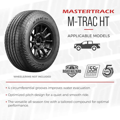 Set of 2 Mastertrack M-TRAC HT LT245/75R16 120/116S 10PR E Tires - size: LT245/75R16