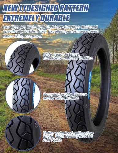 60/100-14 Dirt Bike Tire and Inner Tube