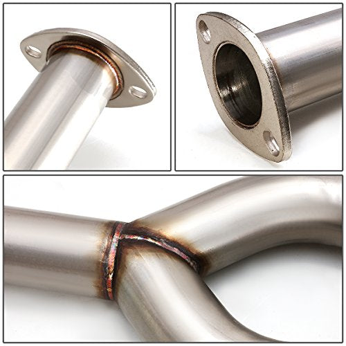 DNA MOTORING CBE-NM04V6-D Cat Back Exhaust System [Compatible with 04-08 Nissan Maxima] - color: Round