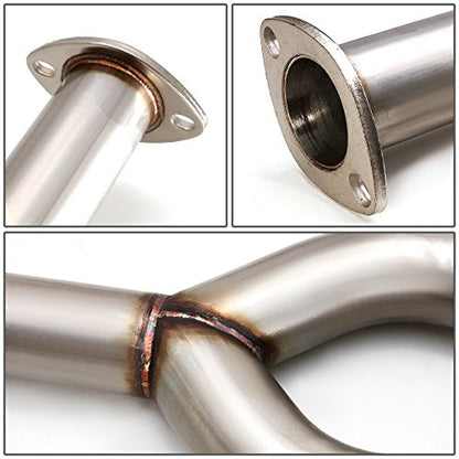 DNA MOTORING CBE-NM04V6-D Cat Back Exhaust System [Compatible with 04-08 Nissan Maxima] - color: Round