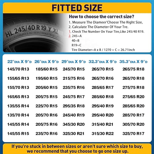 K-Musculo RV Tire Covers 4-Pack, Waterproof Wheel Covers for RV Wheel Travel Trailer Camper Truck SUV, Fit 24-26 Inch Tire Diameter (Gray) - color: Gray - 4Pack, size: (24''-26'') Dia