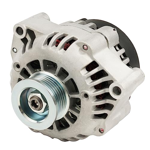 KAX Alternator Compatible with Chevrolet,GMC,Oldsmobile;2000-2005 Blazer,2001-2003 S10 4.3L,2001-2003 Sonoma 4.3L,2001 Jimmy,2004 S10 100 Amp Replace for 8283N,90014381,8283,100A,10244795 - size: 8283N-G
