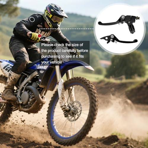 LOCOPOW Brake Clutch Lever Handle for 7/8" 22mm inch Handlebar 110cc 125cc 140cc TTR 125cc SSR Xmotos RFZ Apollo Taotao Thumpstar 125 Pit Dirt Bike Motorcycle Coolster